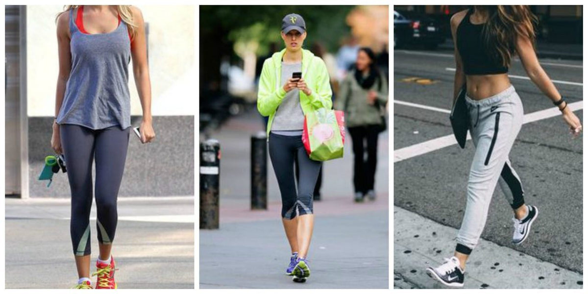 6 Surprisingly Chic Workout Outfits  Yoga shoes, Workout clothes, Fitness  fashion